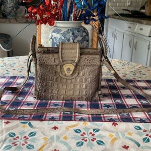 Brahmin Leather Crossbody/Organizer Bag